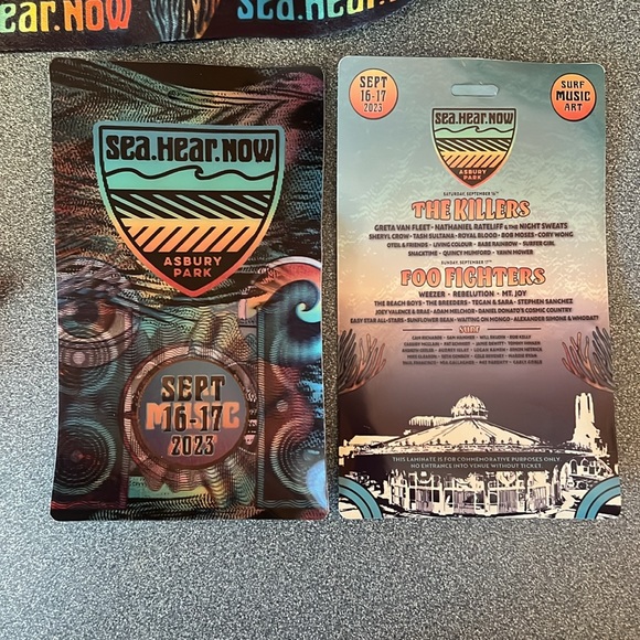 Sea Hear Now 2023 Festival Merch / Memorabilia - Picture 3 of 4